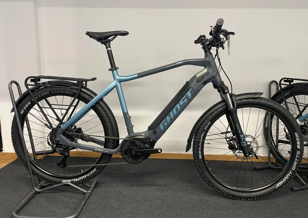 Ghost Trekking-E-Bike mit Gepäckträger bei Kraft Bike Plochingen